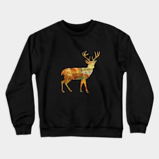 Deer Canvas Crewneck Sweatshirt